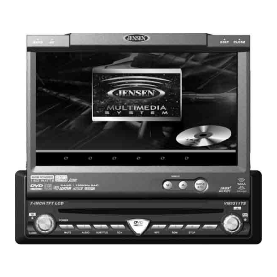 Jensen Rv Tv Owners Manual