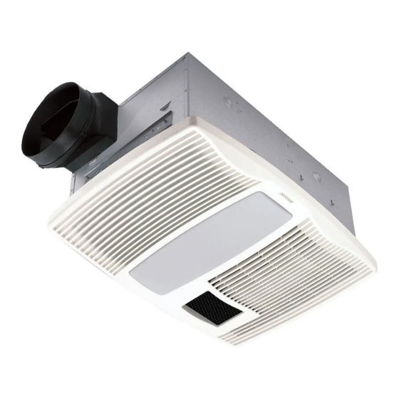 BROAN QTX110HL INSTRUCTIONS MANUAL Pdf Download | ManualsLib