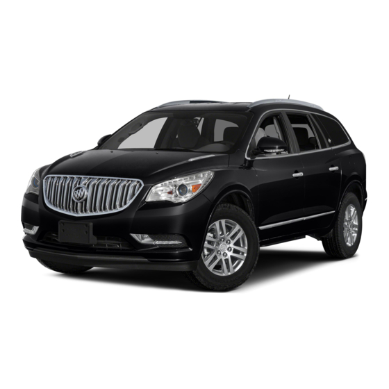 BUICK ENCLAVE 2015 OWNER'S MANUAL Pdf Download ManualsLib