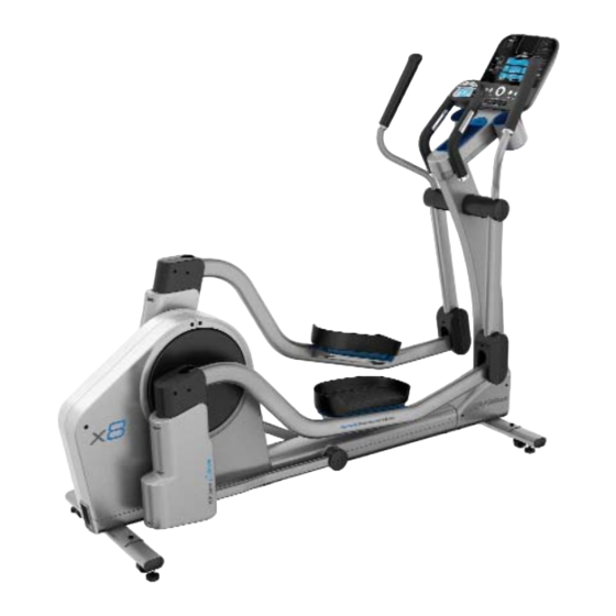 Life fitness 2025 x8 elliptical manual