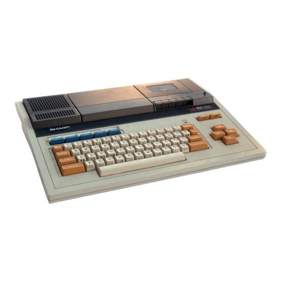 Sharp MZ-700 Basic Manual