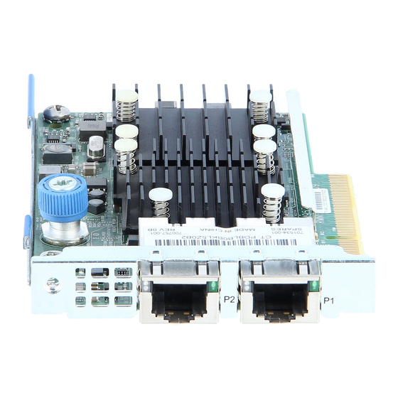 HP FlexFabric 10Gb 2-port 533FLR-T Quickspecs