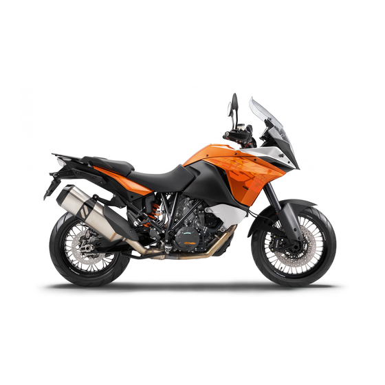 KTM 1190 Adventure EU Owner's Manual