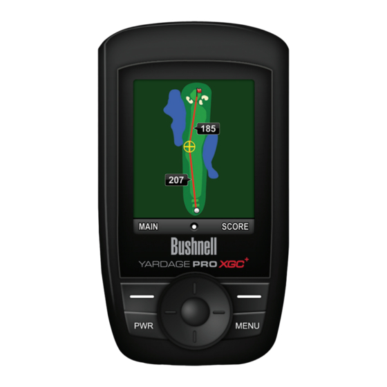 BUSHNELL YARDAGE PRO XGC+ USER MANUAL Pdf Download ManualsLib