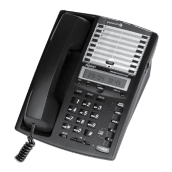 Panacom PA-7700 User Manual