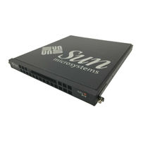 Sun Microsystems Netra t1 100 User And Administration Manual