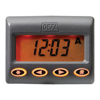 DEFA Futura User And Installation Manual