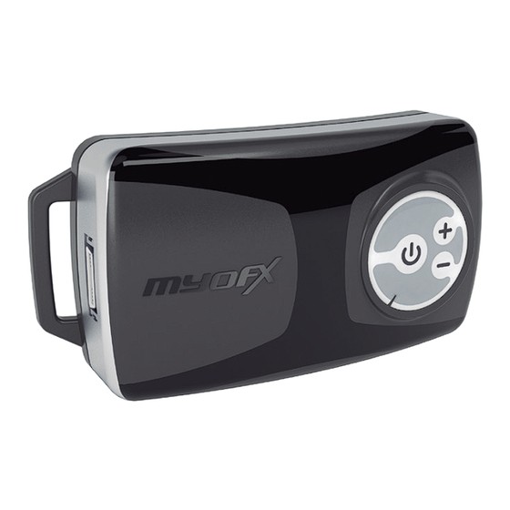 myoFX EMS System Quick Start Manual