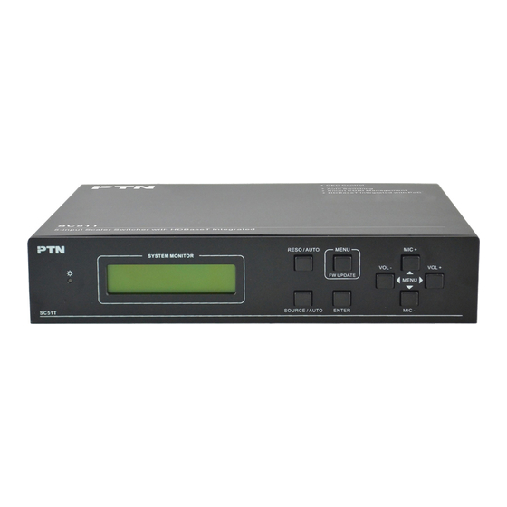 PTN SC51T User Manual