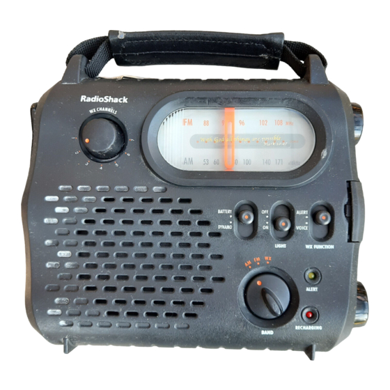 Radio Shack 20-108 User Manual