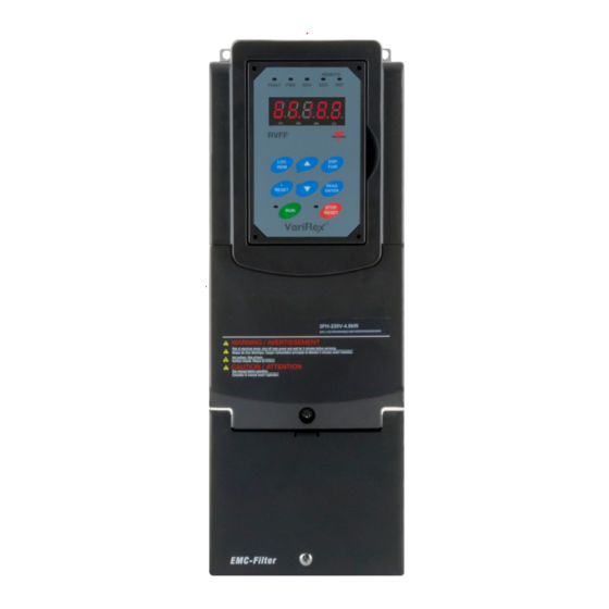 CARLO GAVAZZI VariFlex3 RVFF Series Quick Start Manual