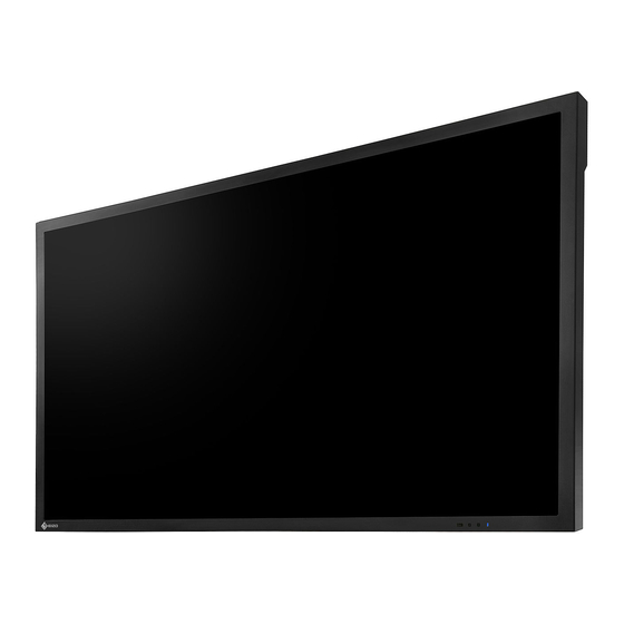 Eizo DuraVision FDF4627W-IP Installation Manual