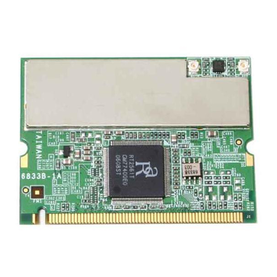 MSI MS-6833B-M Mini PCI Card Manuals