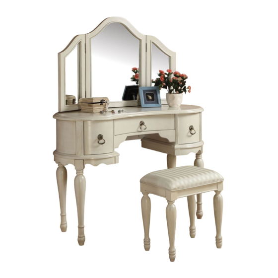 Acme Furniture 90024 Assembly Instruction Pdf Download Manualslib