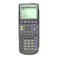 Finding the Point TI-83 Instructions Manual