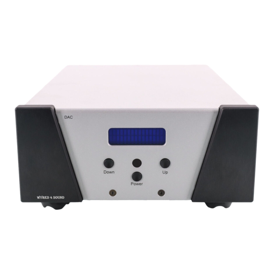 Wyred 4 Sound DAC-1 LE Owner's Manual