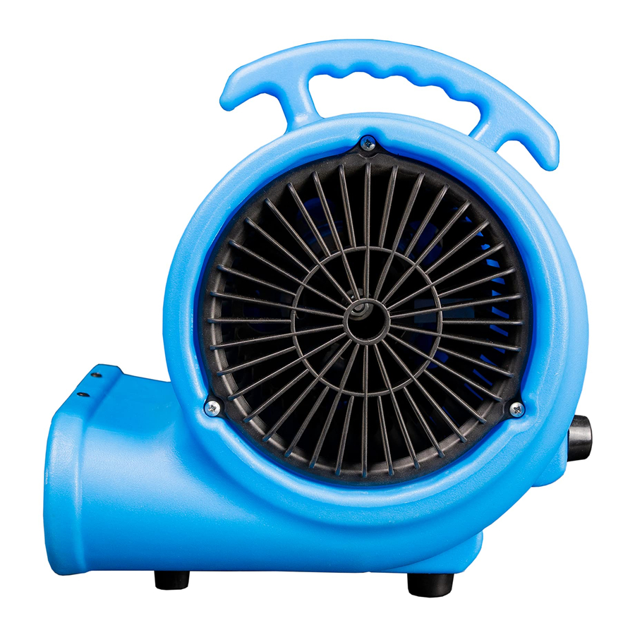 Danby DBSF02021UD51, DBSF05021UD51 - Air Mover Manual