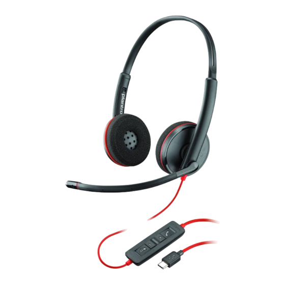 Plantronics Blackwire 3225 User Manual