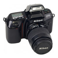 Nikon F70 Instruction Manual