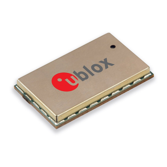 Ublox SARA-G3 System Integration Manual
