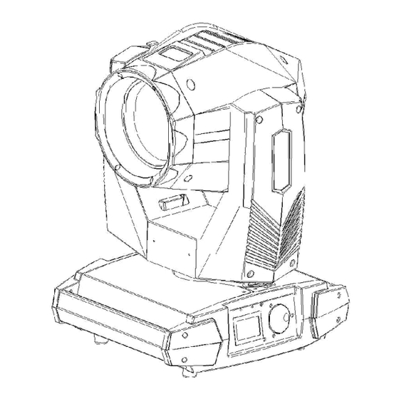 User Manuals: Hi-lTTE Rambo 230 Moving Head Light