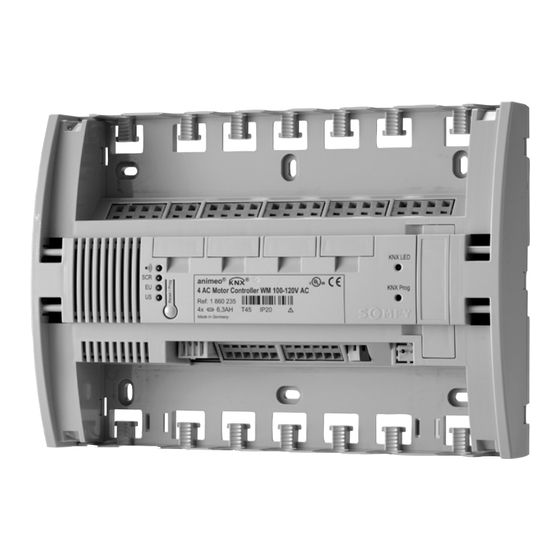 SOMFY animeo KNX 4 Installation Manual