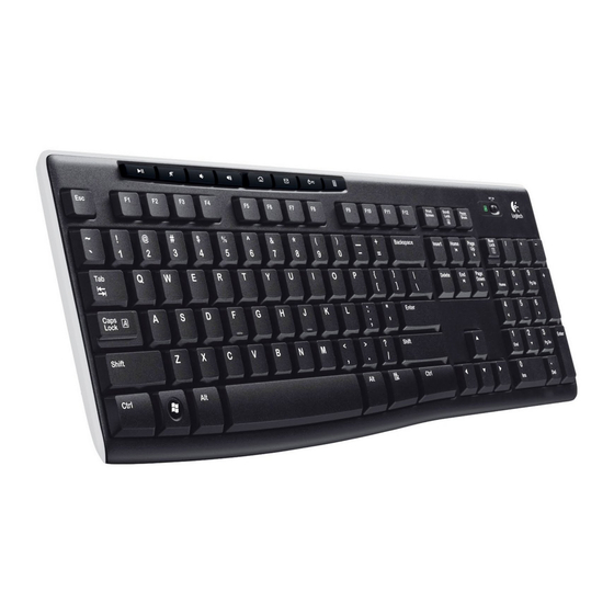 Logitech K270 Getting Started