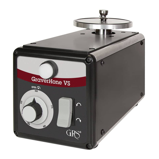 GRS GraverHone VS Operation And Maintenance Manual