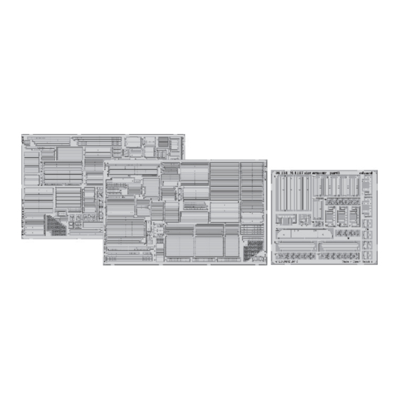Eduard M-1127 slat armour Quick Start Manual