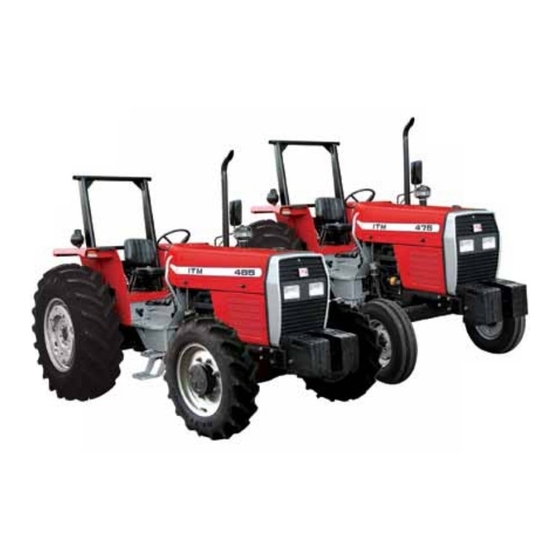 Iran Tractor ITM 475 Instruction Book Manuals