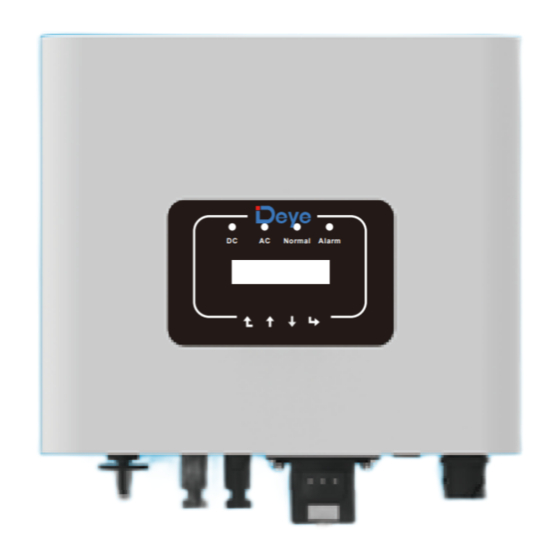 Deye SUN-3.6K-G04-AU User Manual