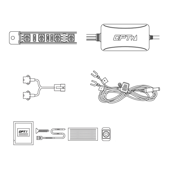 OPT7 AURA PRO UNDERGLOW UNIVERSAL FIT Installation Manual