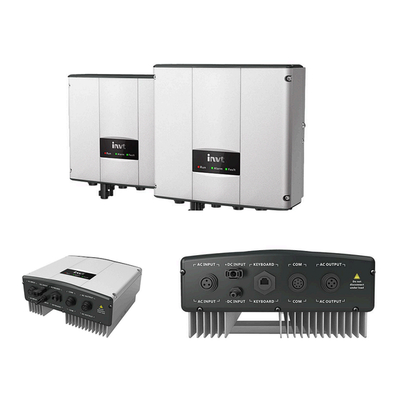 INVT BPD2K2 TN AC Setup Manual
