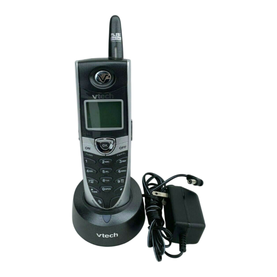 VTech i5803 - Cordless Extension Handset Manual Del Usuario