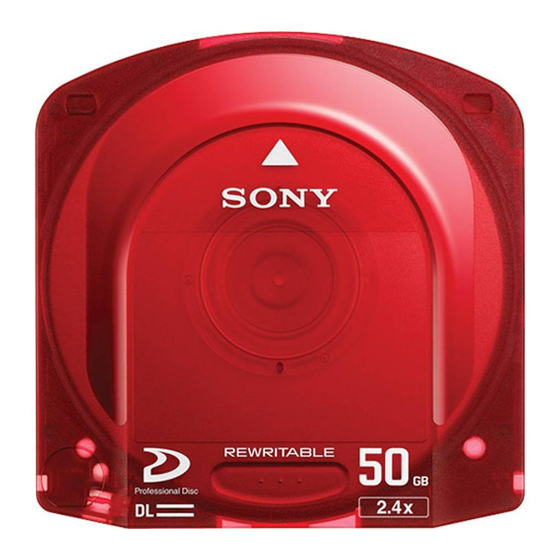 Sony PFD23A/3 Manuals