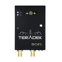 Teradek Bolt Quick Start Manual