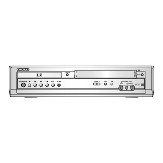 Samsung DVD-V70 Instruction Manual