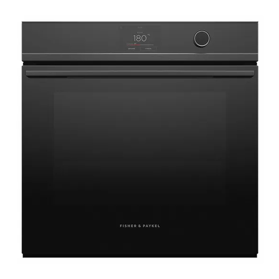 Fisher & Paykel OB60SDPT User Manual
