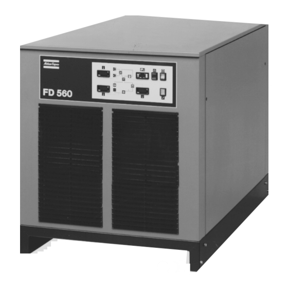 Atlas Copco FD560 Instruction Book