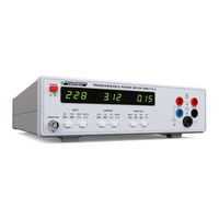 Hameg HM8115-2 Manual