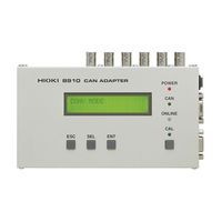 Hioki 8910 Instruction Manual