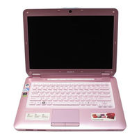 Sony VAIO VGN-CS Series User Manual