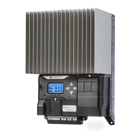 Morningstar REAKSTAR GenStar GS-MPPT-60M-200V Installation, Operation And Maintenance Manual