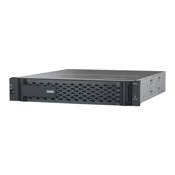 Lenovo ThinkSystem DG5000 Hardware Installation And Maintenance Manual