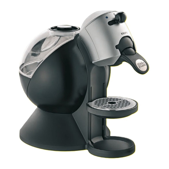 Krups Dolce Gusto Operating Manual