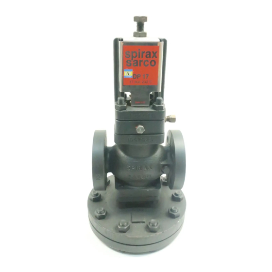 Spirax Sarco DP17 Installation And Maintenance Instructions Manual