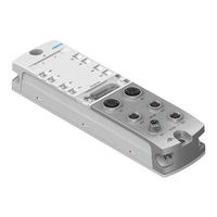 Festo CPX-AP-I-EP-M12 Instructions & Operating