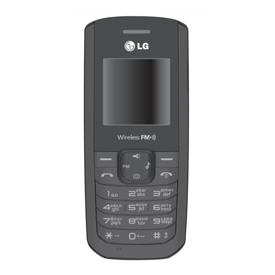 LG GS155 User Manual