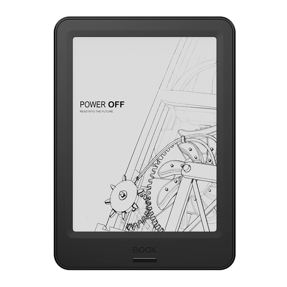 Onyx SMART READING BOOX Poke Pro User Manual
