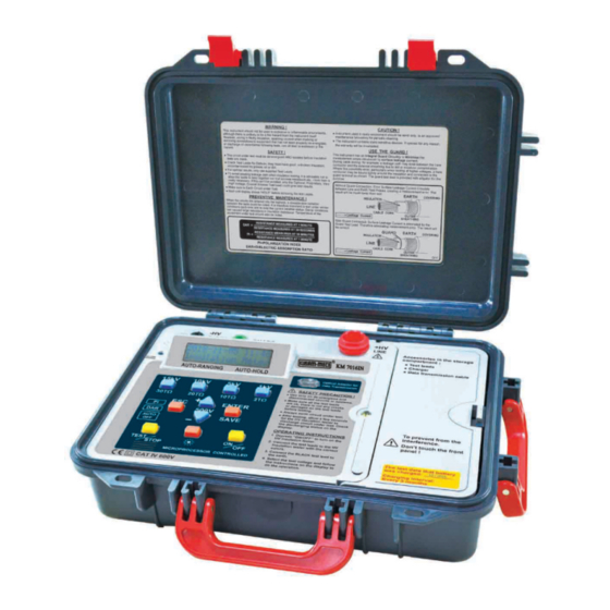 Kusam-meco KM 7016 IN Instruction Manual